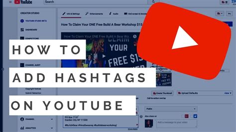 hashtags for YouTube videos